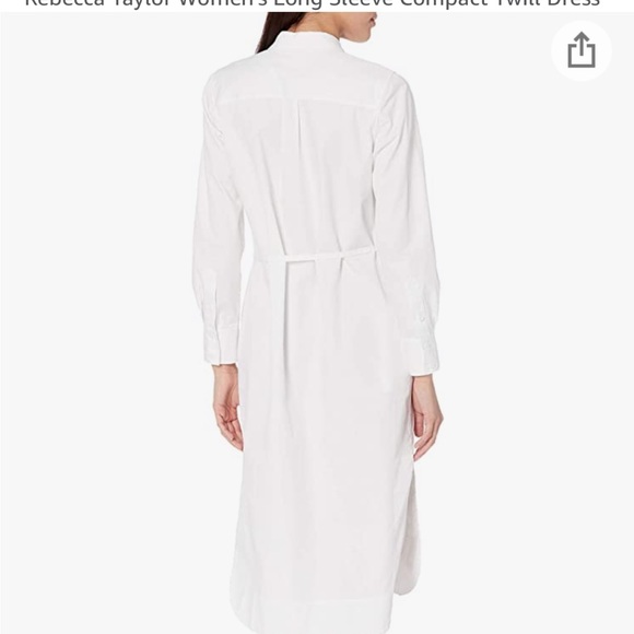 Compact Twill Dress - Picture 2 of 7